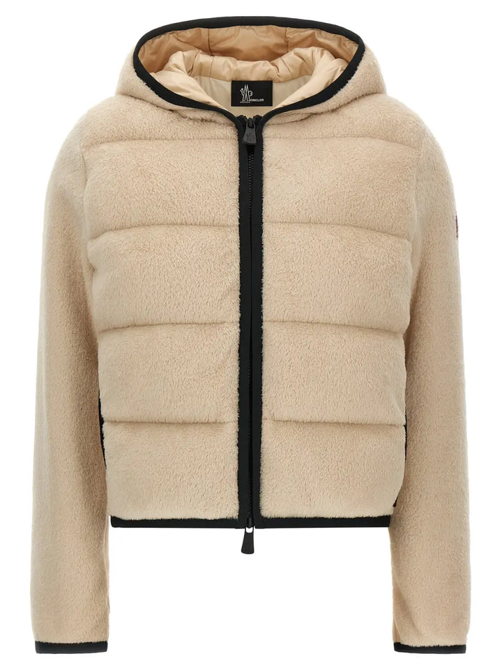 Moncler Grenoble Beige Polyester Hoodie