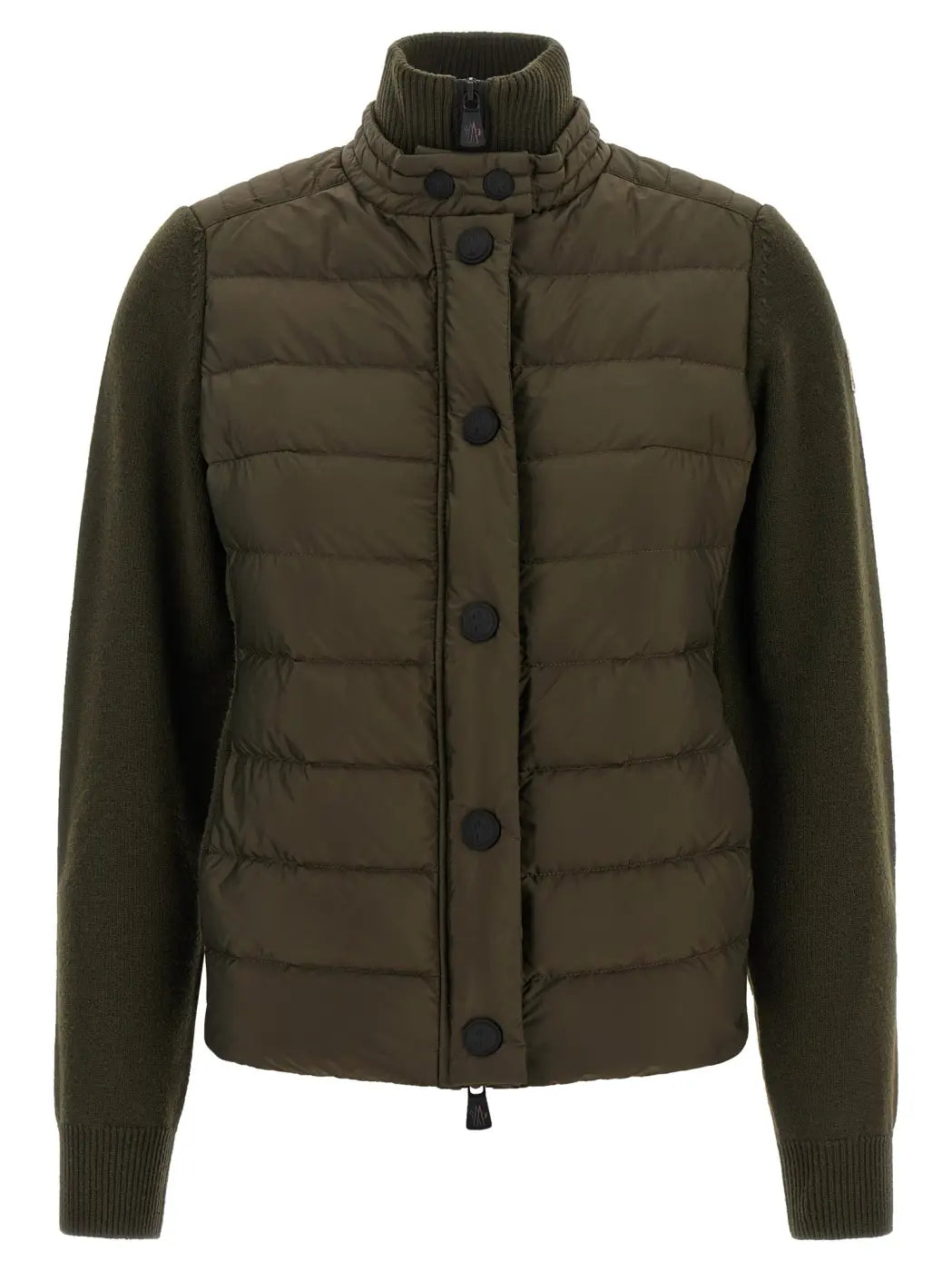 Moncler Grenoble Bicolor Polyamide Cardigan