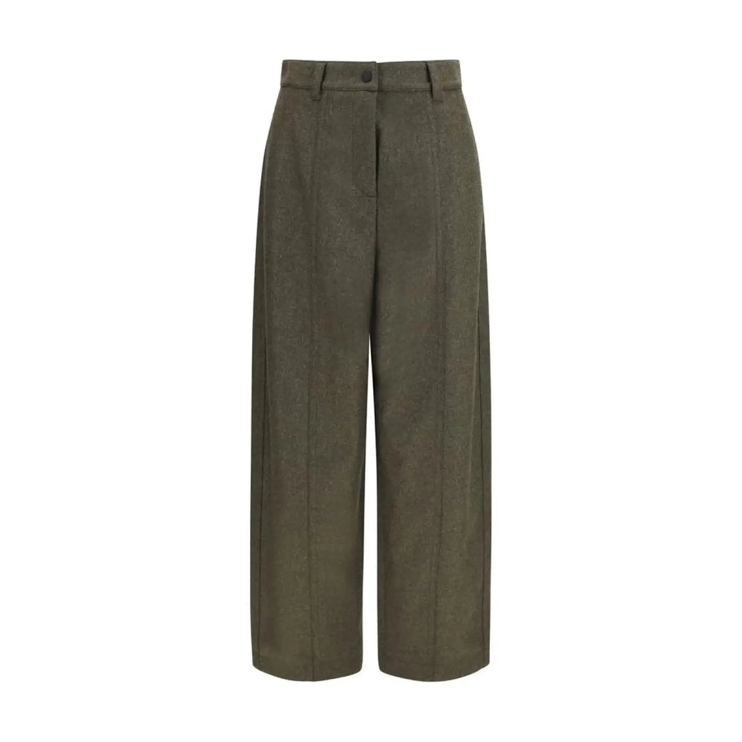 Moncler Grenoble Bicolor Wool Oves Aries Casual Pants