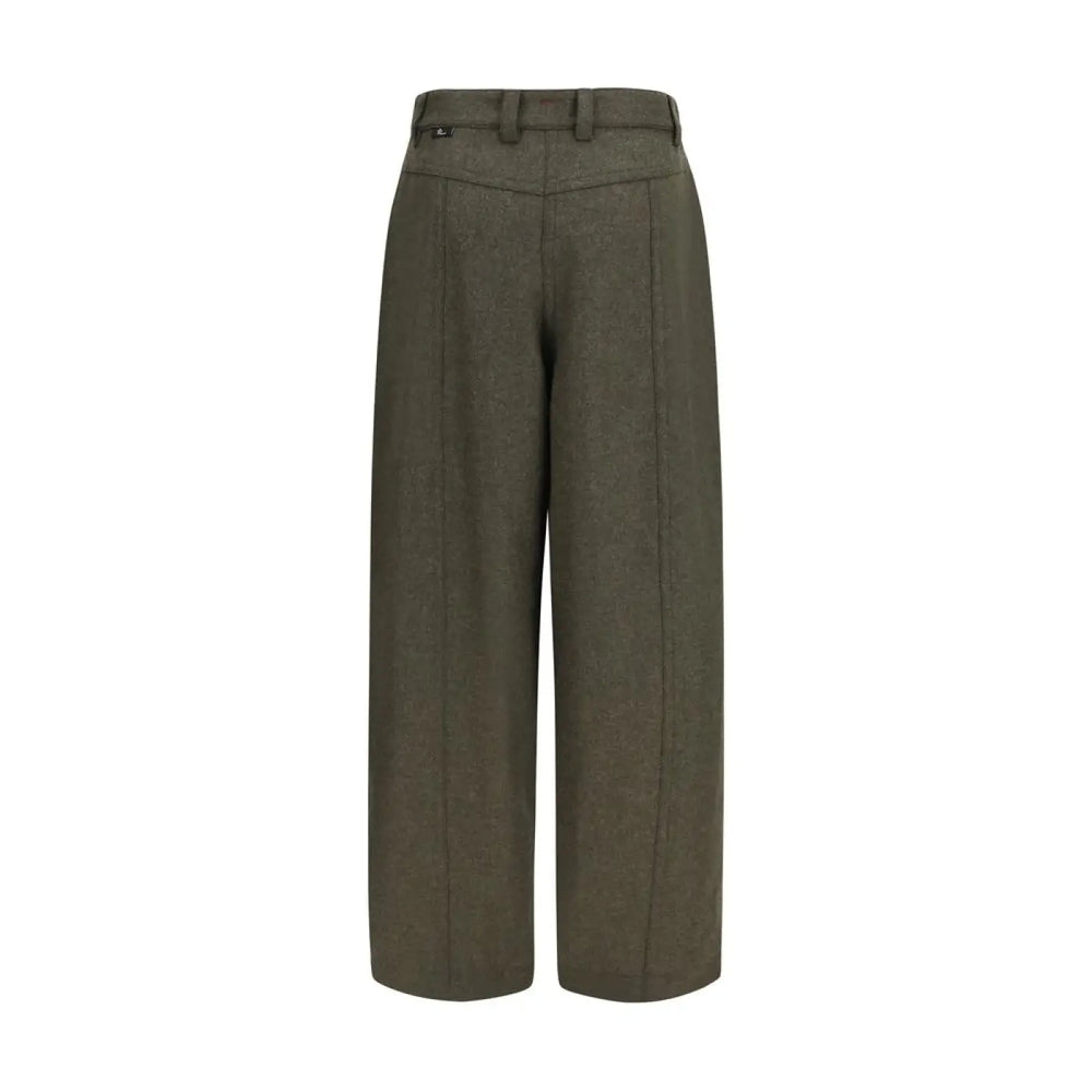 Moncler Grenoble Bicolor Wool Oves Aries Casual Pants