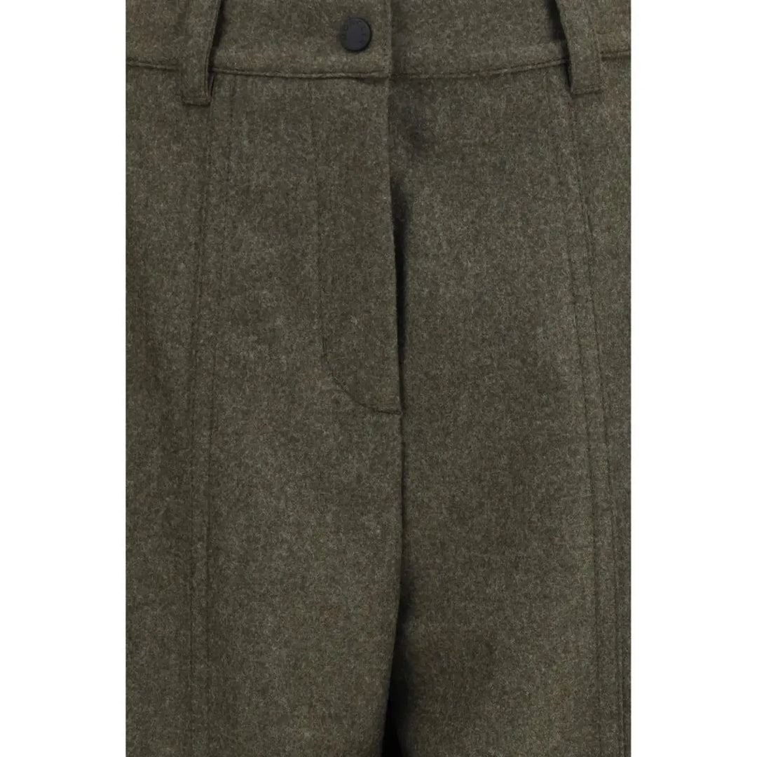 Moncler Grenoble Bicolor Wool Oves Aries Casual Pants