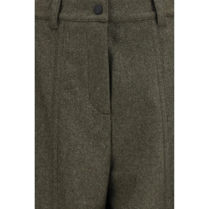 Moncler Grenoble Bicolor Wool Oves Aries Casual Pants