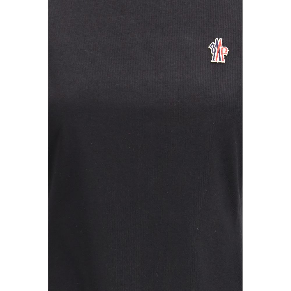 Moncler Grenoble - Black Cotton T-Shirt