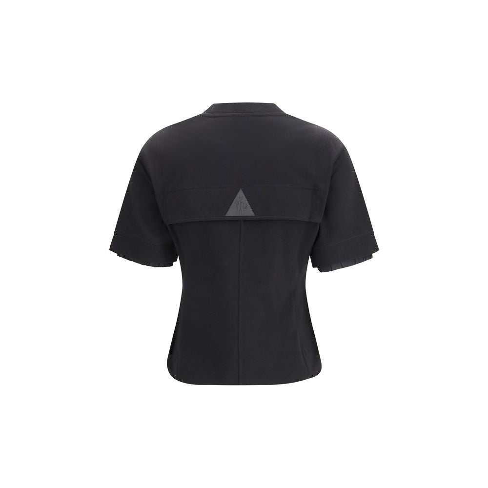 Moncler Grenoble - Black Cotton T-Shirt
