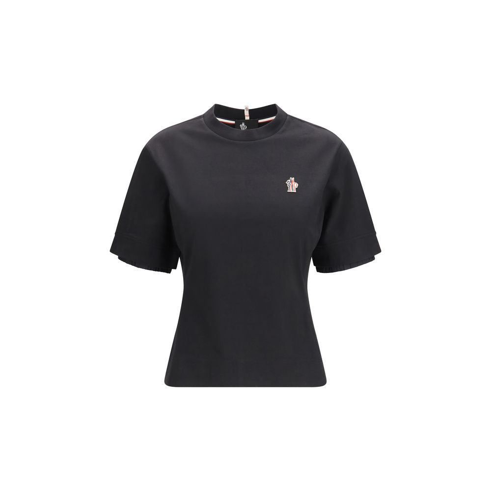 Moncler Grenoble - Black Cotton T-Shirt