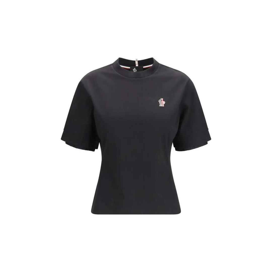Moncler Grenoble Black Cotton T-shirt