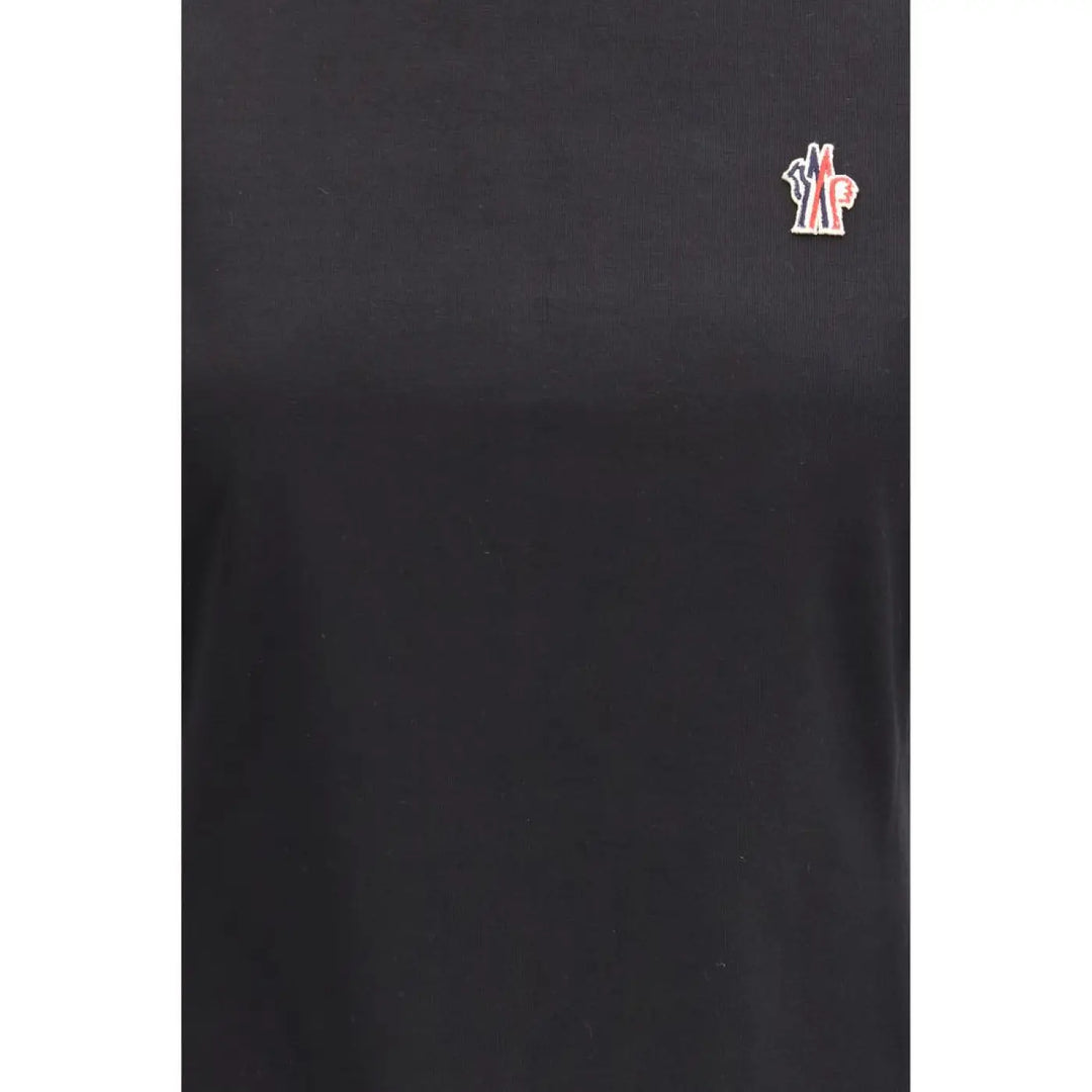 Moncler Grenoble Black Cotton T-shirt