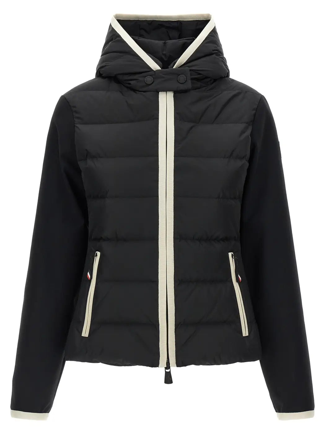 Moncler Grenoble Black Polyamide Cardigan