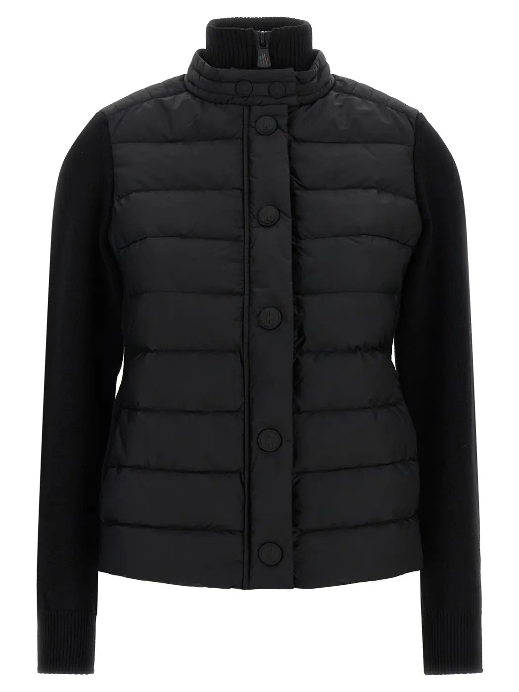 Moncler Grenoble Black Polyamide Cardigan