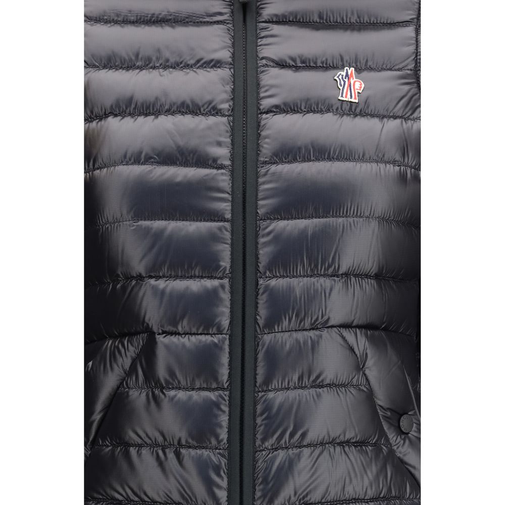Moncler Grenoble Puffer Jackets - Black Polyamide Full-Length Jacket