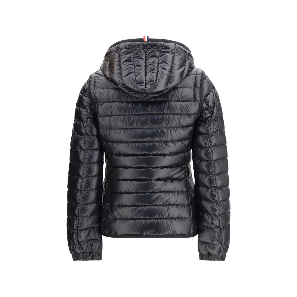 Moncler Grenoble Puffer Jackets - Black Polyamide Full-Length Jacket