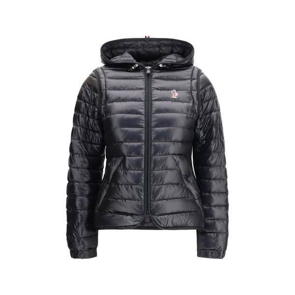 Moncler Grenoble Puffer Jackets - Black Polyamide Full-Length Jacket