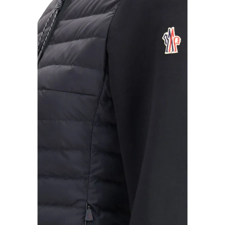 Moncler Grenoble Black Polyamide Full-Length Jacket