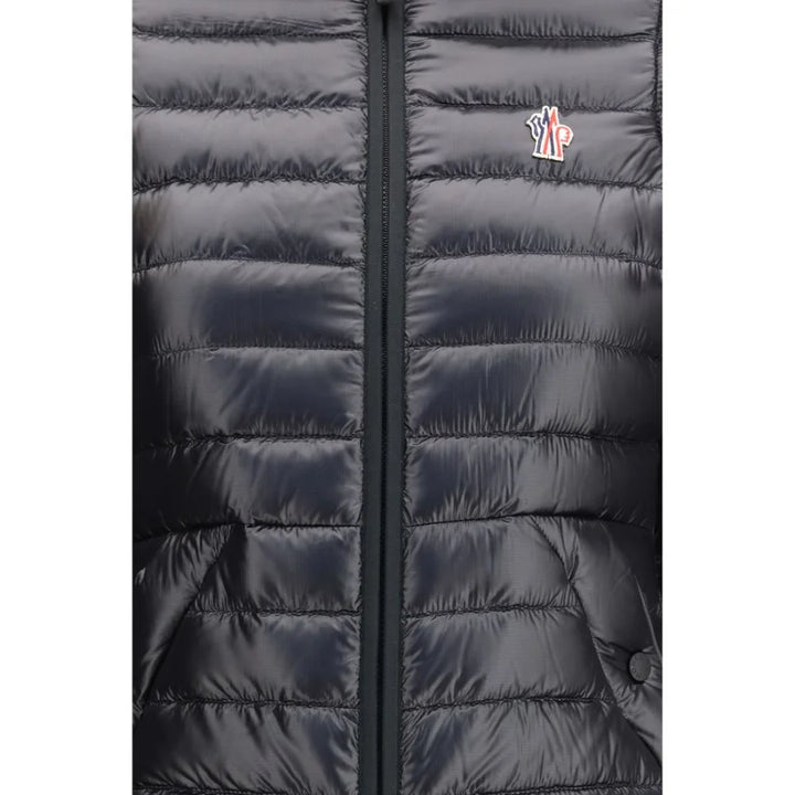 Moncler Grenoble Black Polyamide Full-Length Jacket