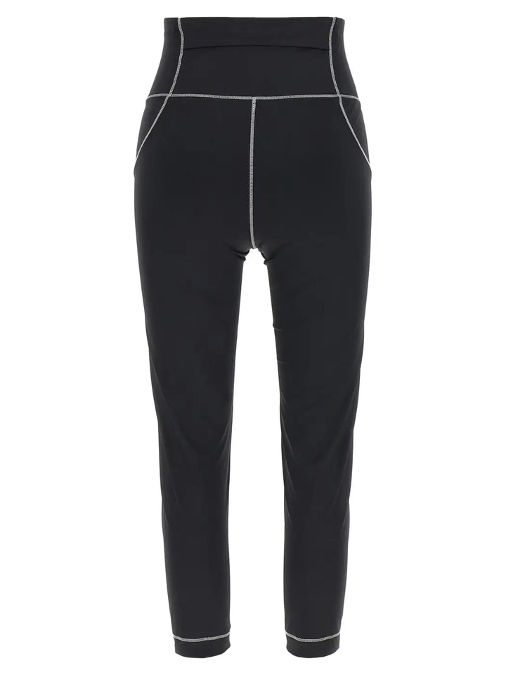 Moncler Grenoble Black Polyamide Leggings