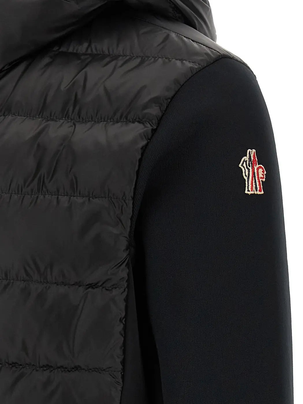Moncler Grenoble Black Polyamide Sweatshirt