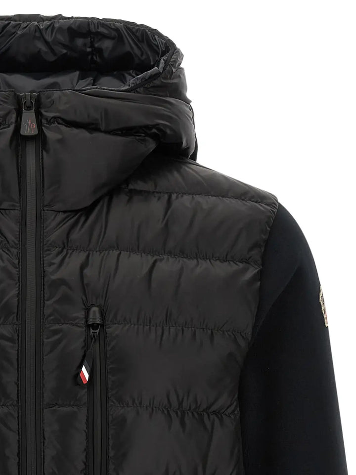 Moncler Grenoble Black Polyamide Sweatshirt