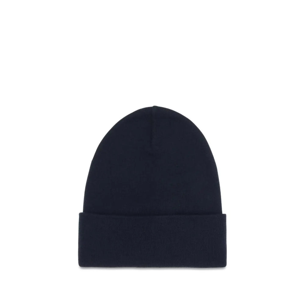 Moncler Grenoble Blue Wool Oves Aries Beanie