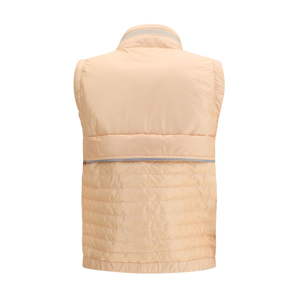 Moncler Grenoble Vests - Multicolor Polyamide Sleeveless Jacket