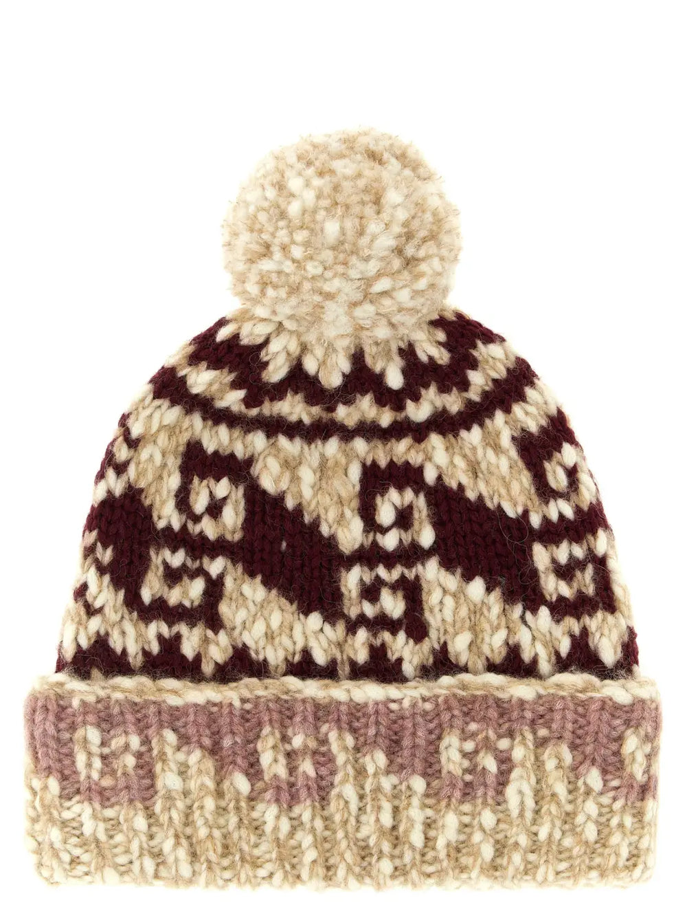 Moncler Grenoble Multicolor Wool Beanie