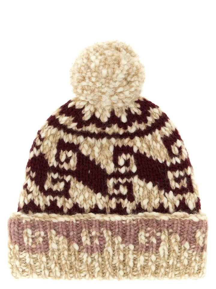 Moncler Grenoble Multicolor Wool Beanie