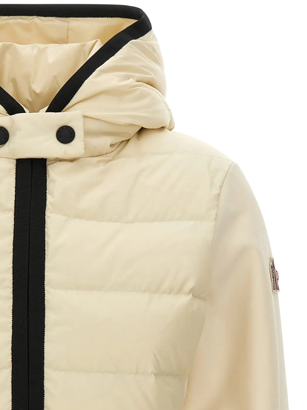 Moncler Grenoble White Polyamide Cardigan