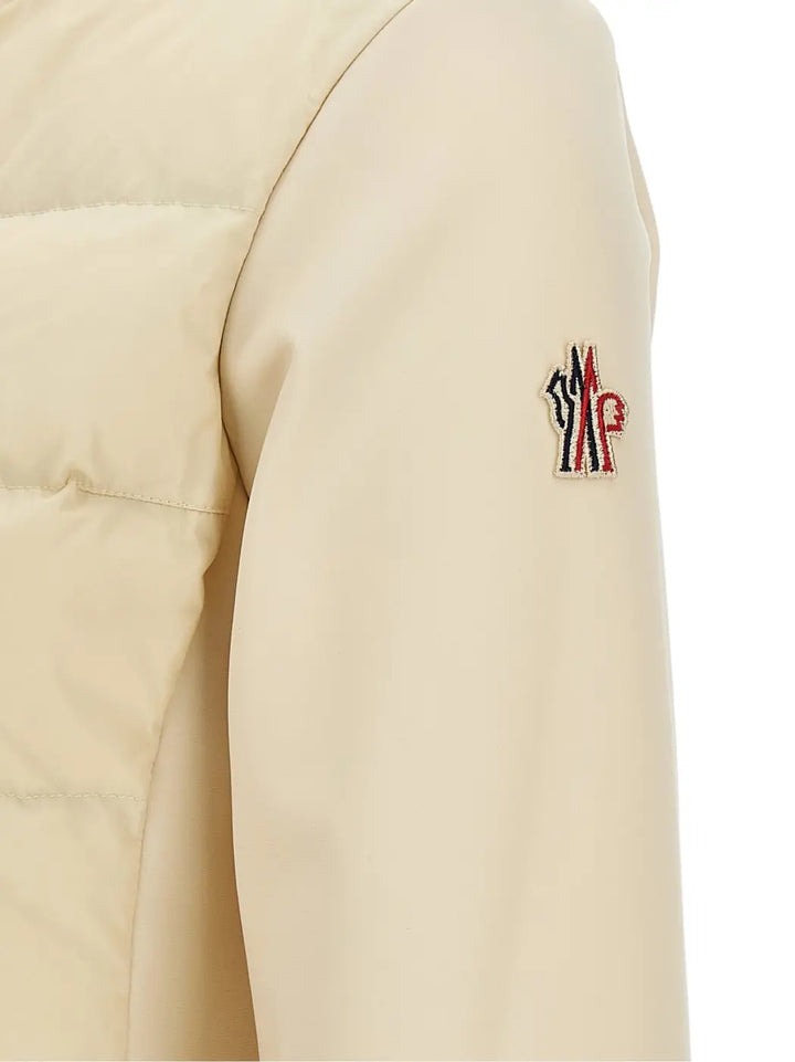 Moncler Grenoble White Polyamide Cardigan