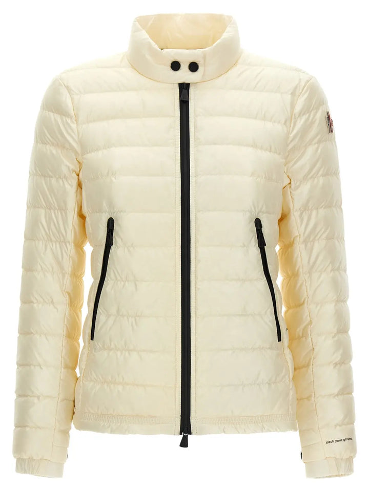Moncler Grenoble White Polyamide Full-length Jacket