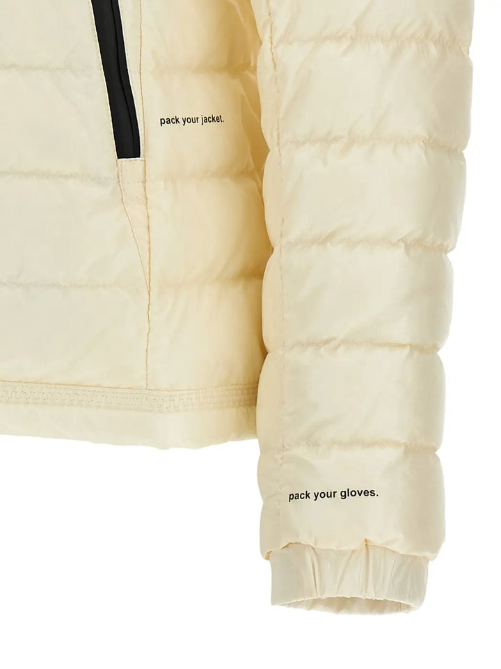 Moncler Grenoble White Polyamide Full-length Jacket