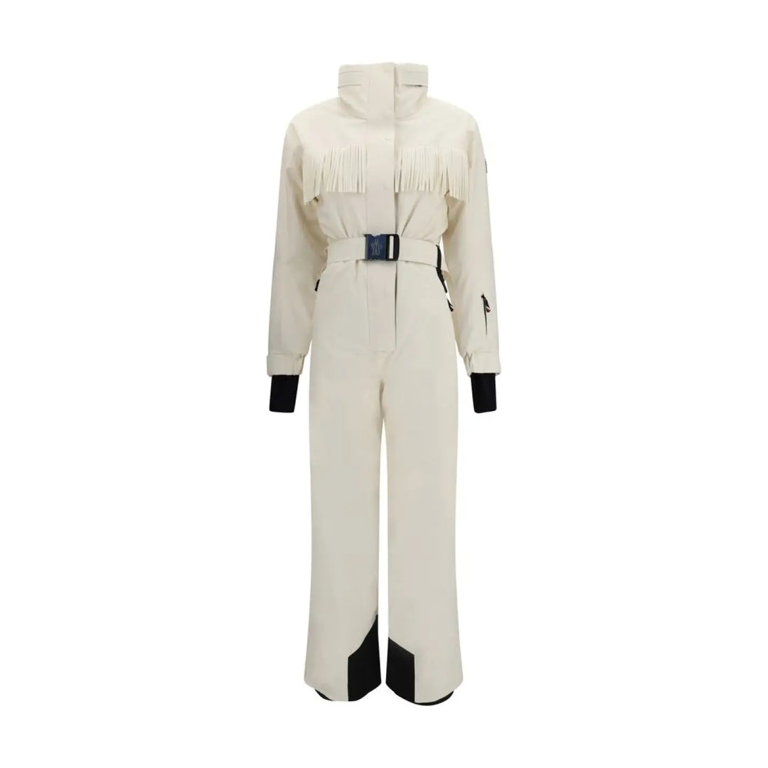 Moncler Grenoble White Polyester Jumpsuit