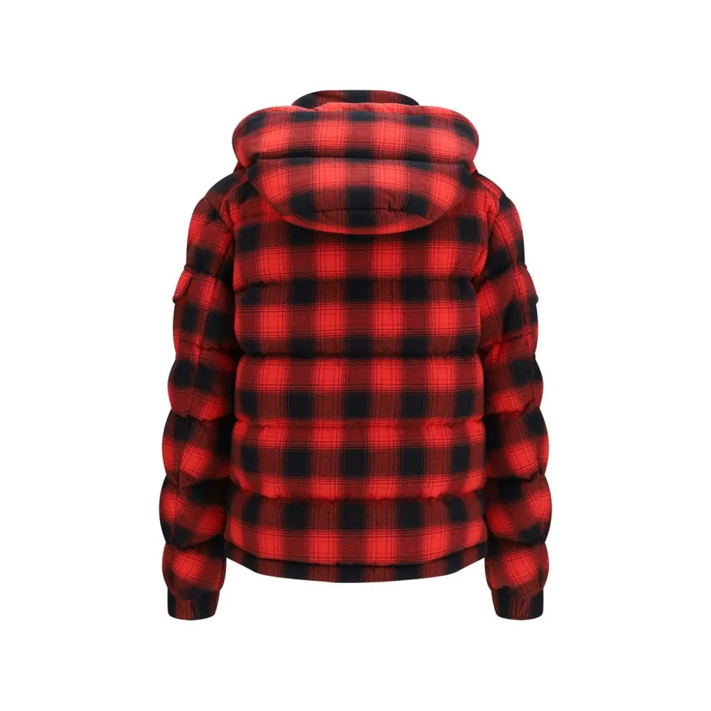 Moncler Red Cotton Full-length Jacket