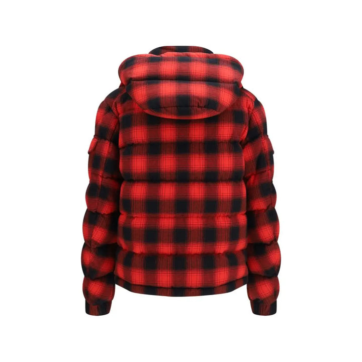 Moncler Red Cotton Full-length Jacket