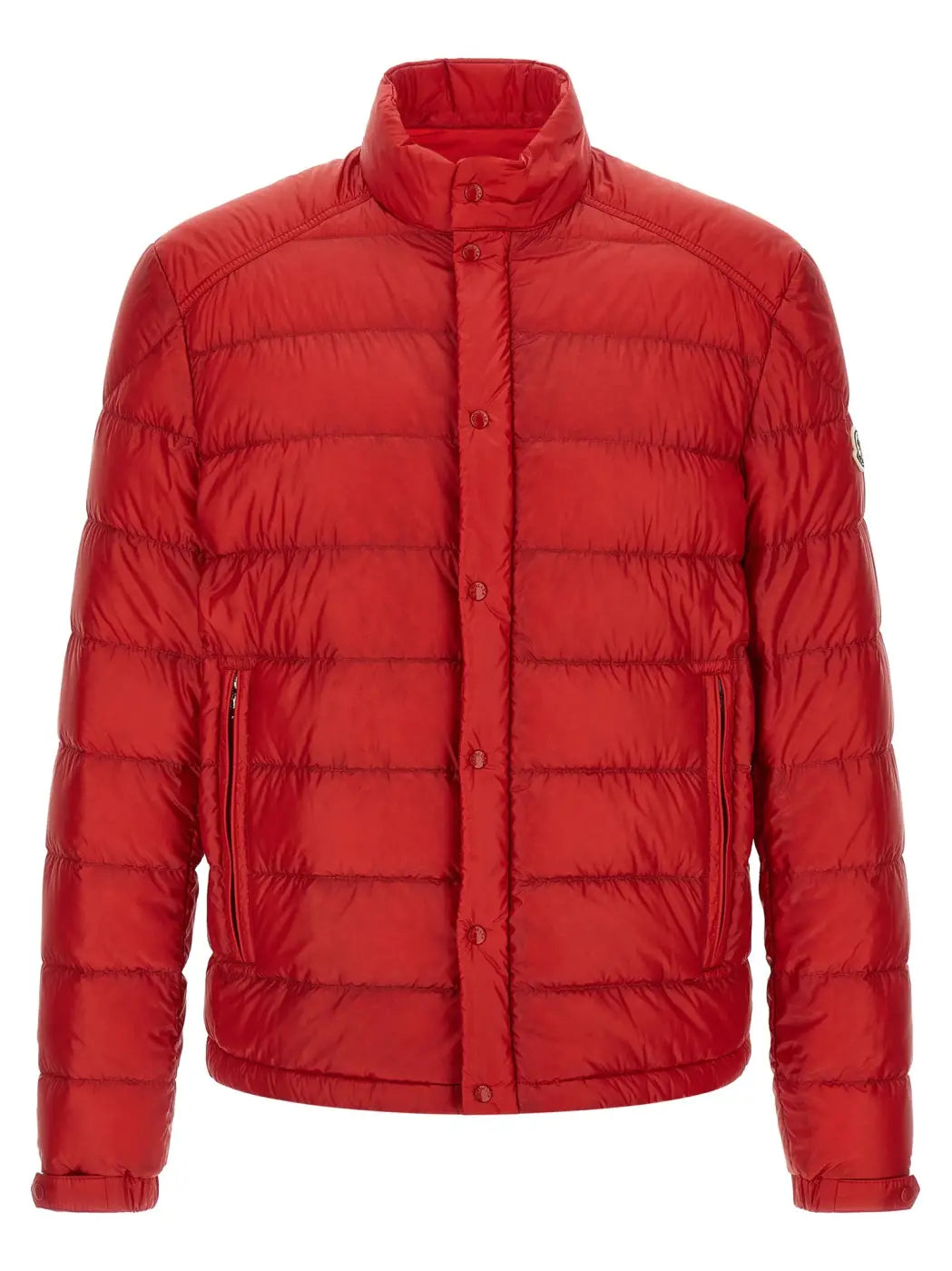 Moncler Red Polyamide Full-length Jacket
