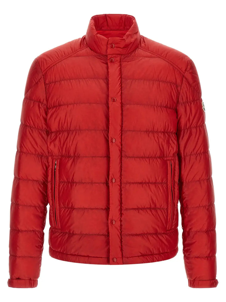 Moncler Red Polyamide Full-length Jacket
