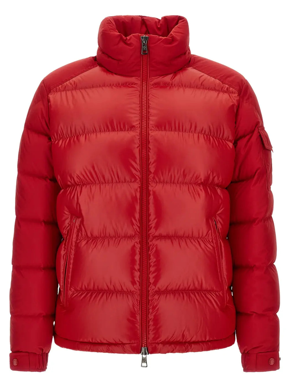 Moncler Red Polyester Full-length Jacket