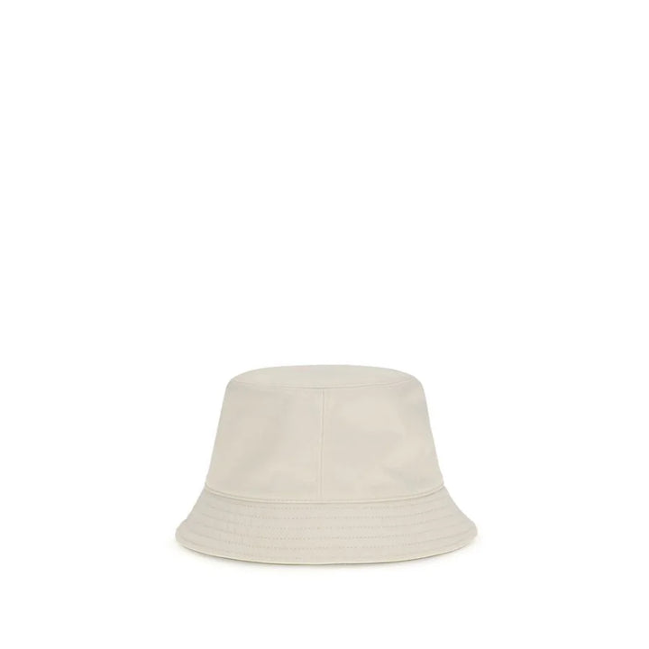 Moncler White Polyester Bucket Hat
