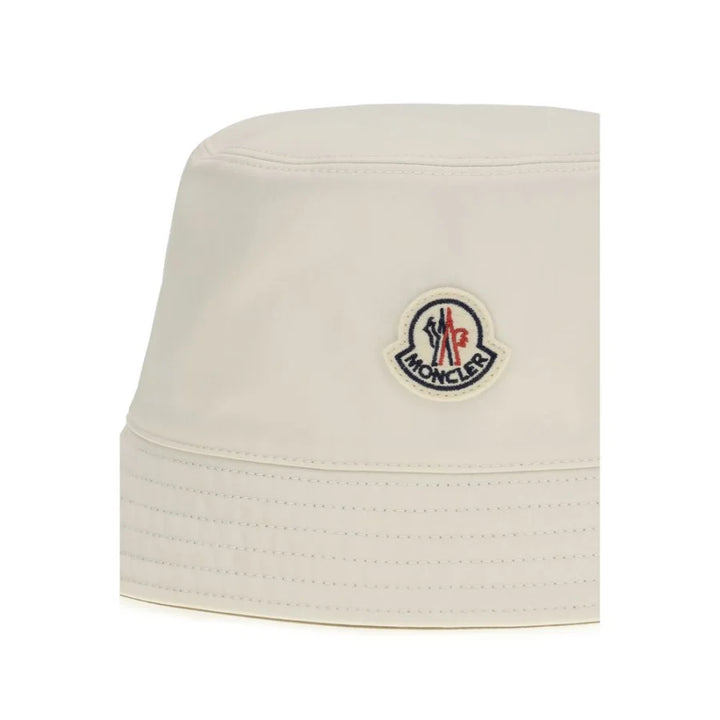 Moncler White Polyester Bucket Hat
