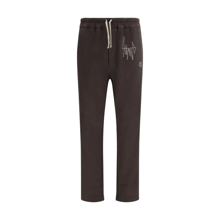 Moncler x Rick Owens Brown Cotton Athletic Pants