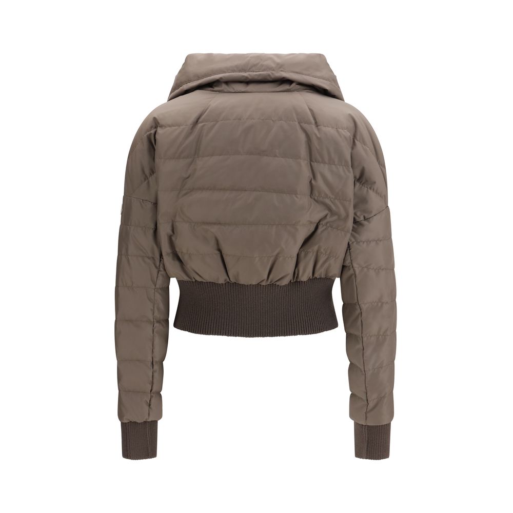 Moncler x Rick Owens Puffer Jackets - Brown Polyester Coat