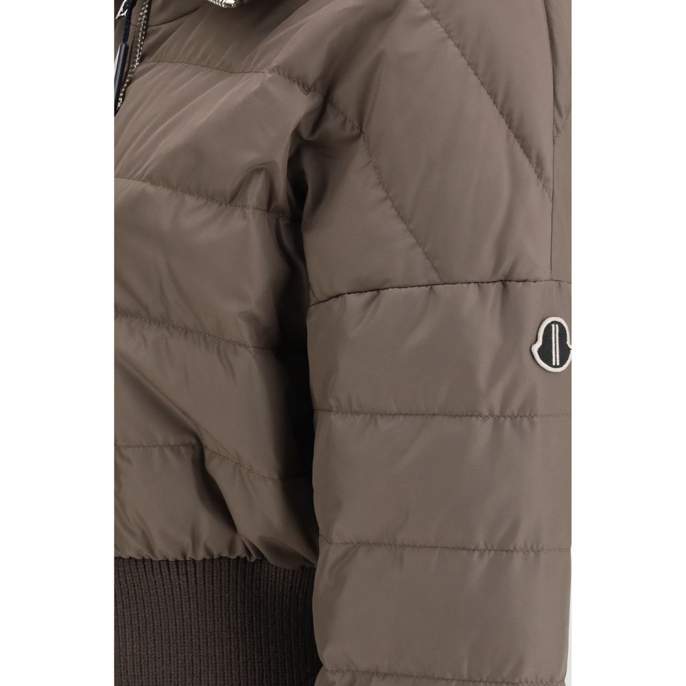 Moncler x Rick Owens Puffer Jackets - Brown Polyester Coat