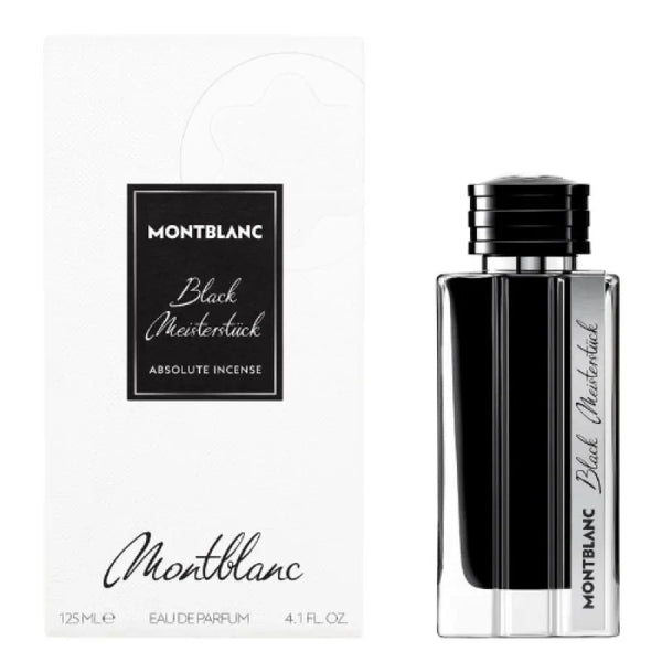 Mont Blanc Men’s Cologne - Black Meisterstuck Eau Unleashes Amber Woody Power