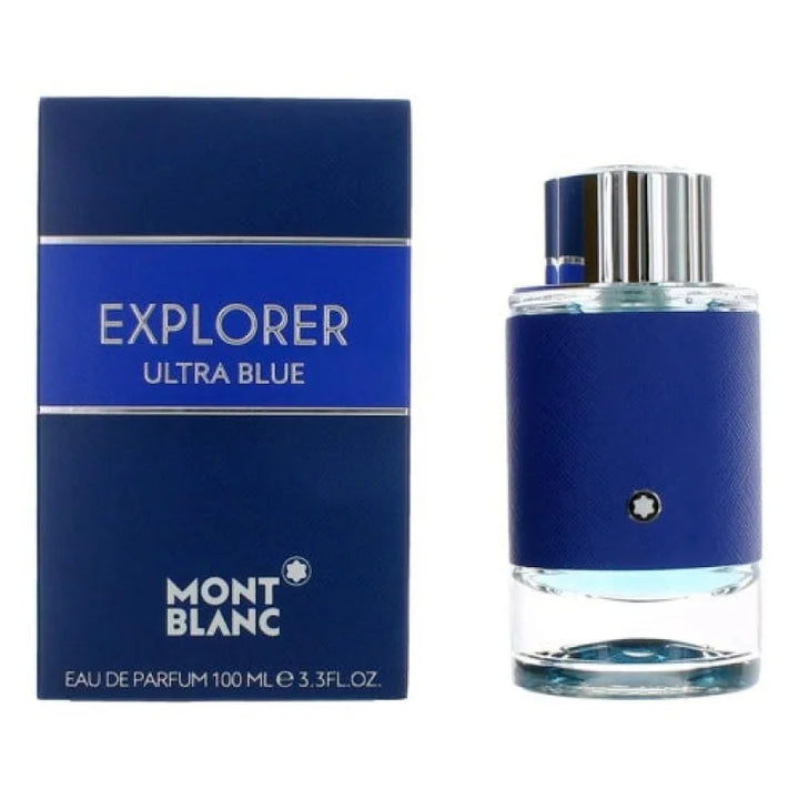 Mont Blanc Explorer Ultra Blue Mediterranean Coast Adventure Men’s Cologne
