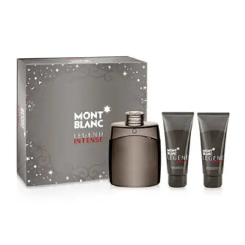 Elevate Your Style with Mont Blanc Legend Intense 3 Piece Gift Set Men’s Sets