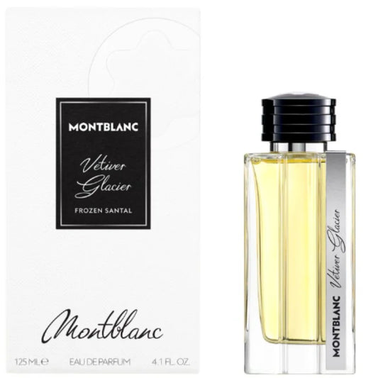 Mont Blanc Vetiver Glacier Eau Sparkling with Smoky Cedar Men’s Cologne