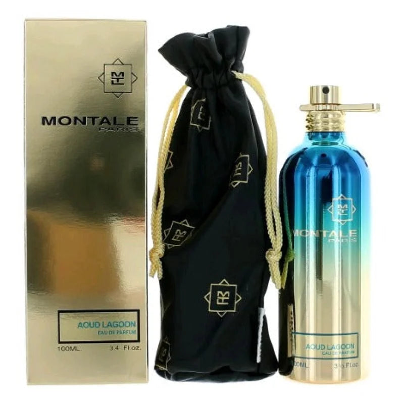 Paris Aoud Lagoon Warm Floral Scent with Tropical Charisma Unisex Fragrance Montale