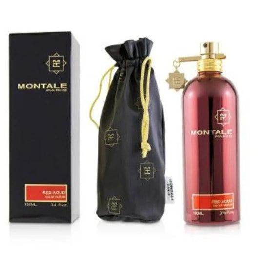 Exotic Red Aoud Eau by Montale Paris with Saffron Rose Spice Unisex Fragrance