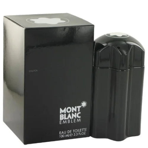 Montblanc Emblem Masculine Scent in Iconic Black Bottle Men’s Cologne Mont Blanc
