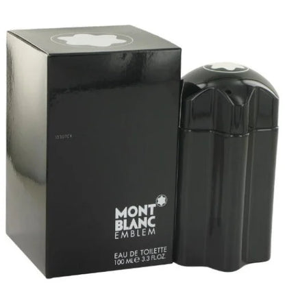 Montblanc Emblem Masculine Scent in Iconic Black Bottle Men’s Cologne Mont Blanc