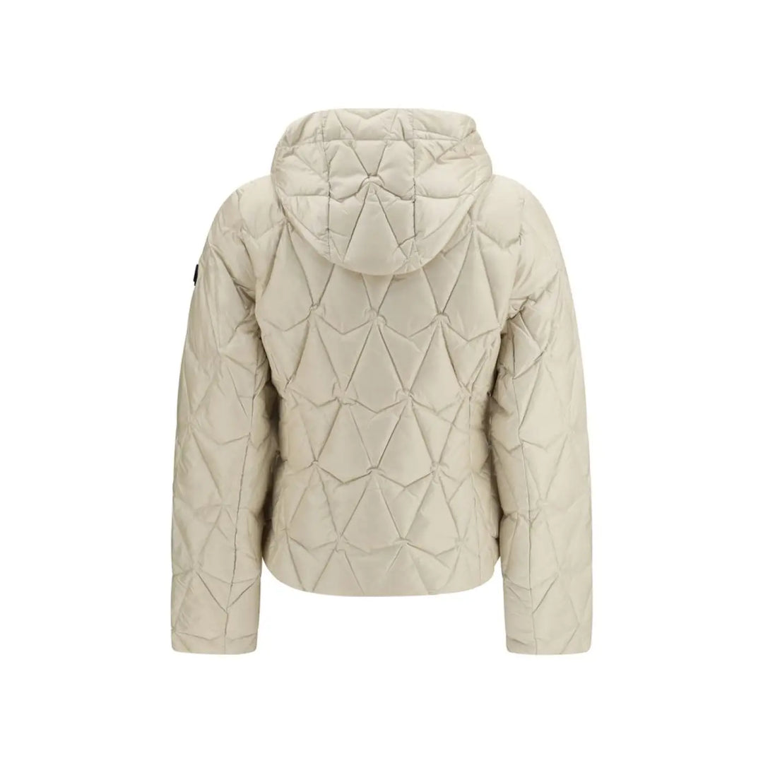 Moose Knuckles Beige Goose Down Full-length Jacket
