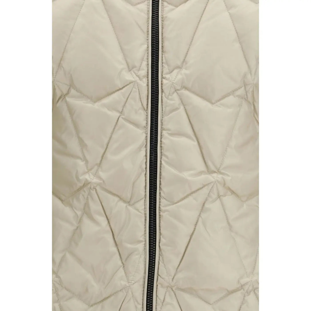 Moose Knuckles Beige Goose Down Full-length Jacket